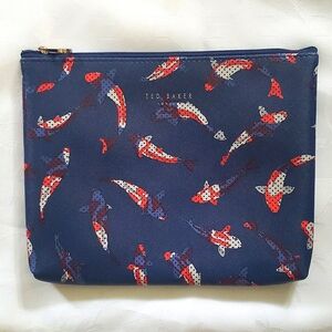 Ted Baker Koi Fish Cosmetic Makeup Bag